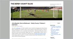 Desktop Screenshot of derbycountyblog.com